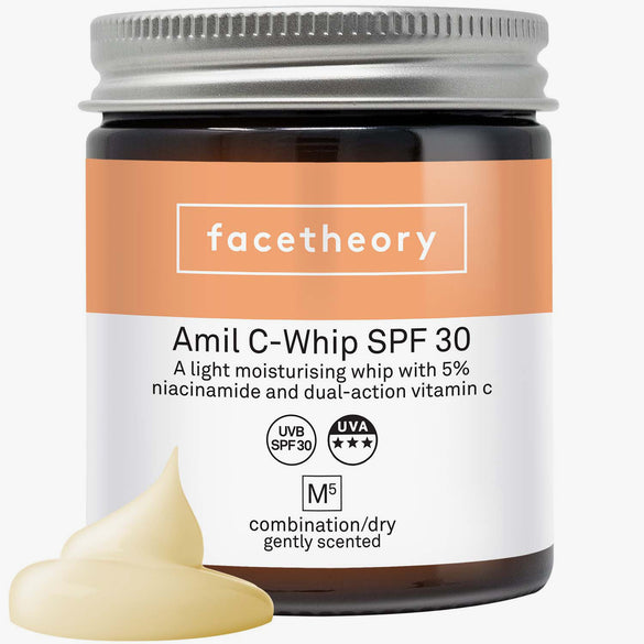 Amil-C Whip M5 SPF 30 with 5% Niacinamide and Dual Action Vitamin C