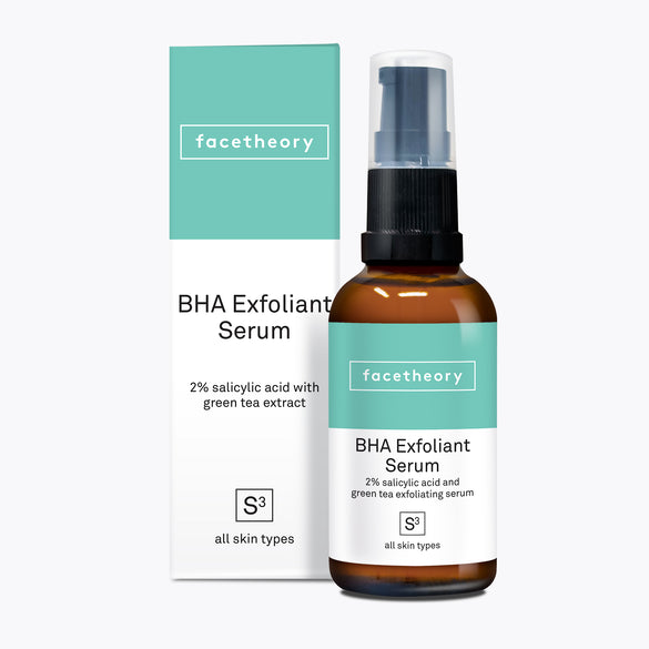 BHA Exfoliating Serum S3 with 2% Salicylic Acid and Green Tea Extract