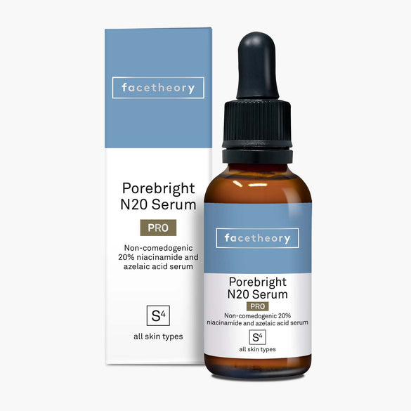 Porebright Serum N20 Pro with 20% Niacinamide and Hyaluronic Acid